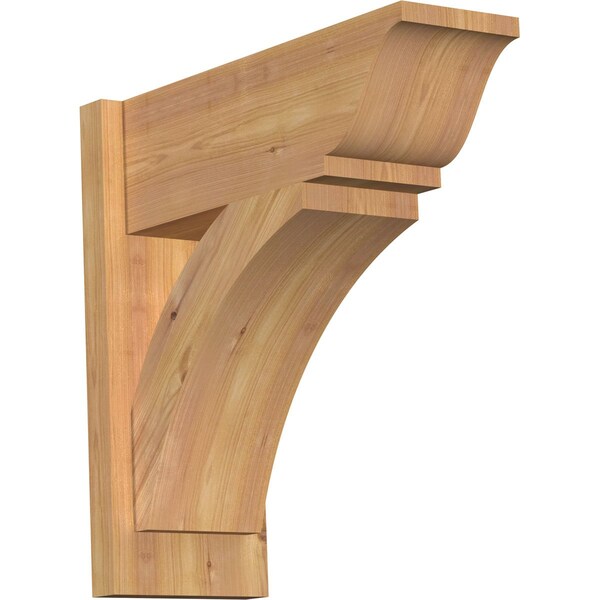 Ekena Millwork Thorton Smooth Traditional Outlooker, Western Red Cedar, 7 1/2"W x 20"D x 20"H OUT08X20X20THR01SWR - main